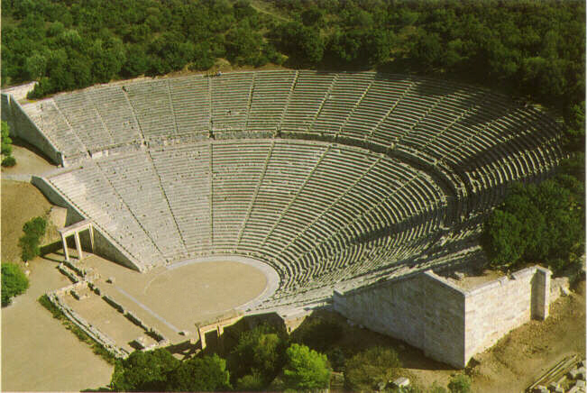 Le th��tre d'Epidaure