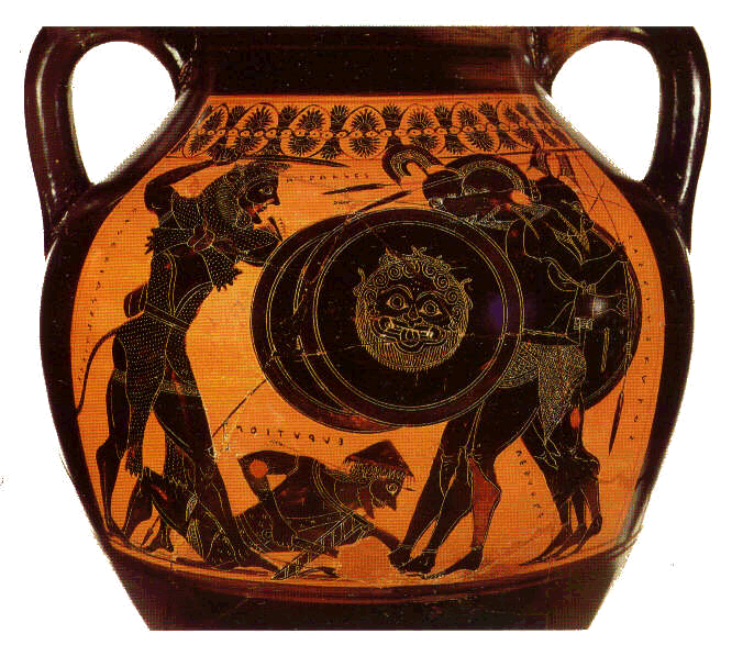 Combat d'H�racl�s contre G�ryon